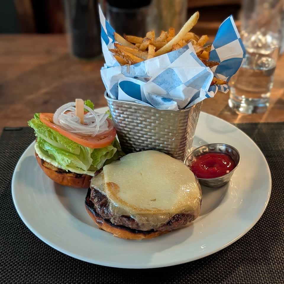 the elm burger