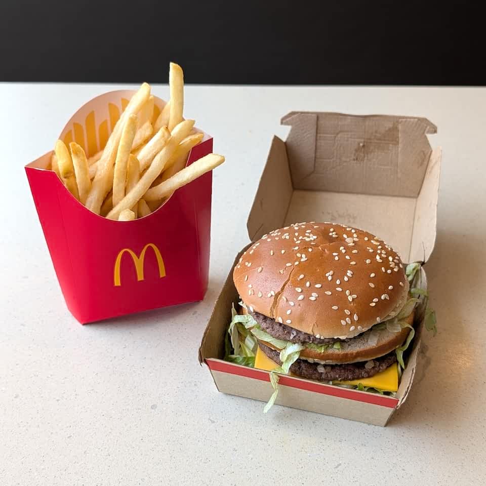 big mac extra value meal